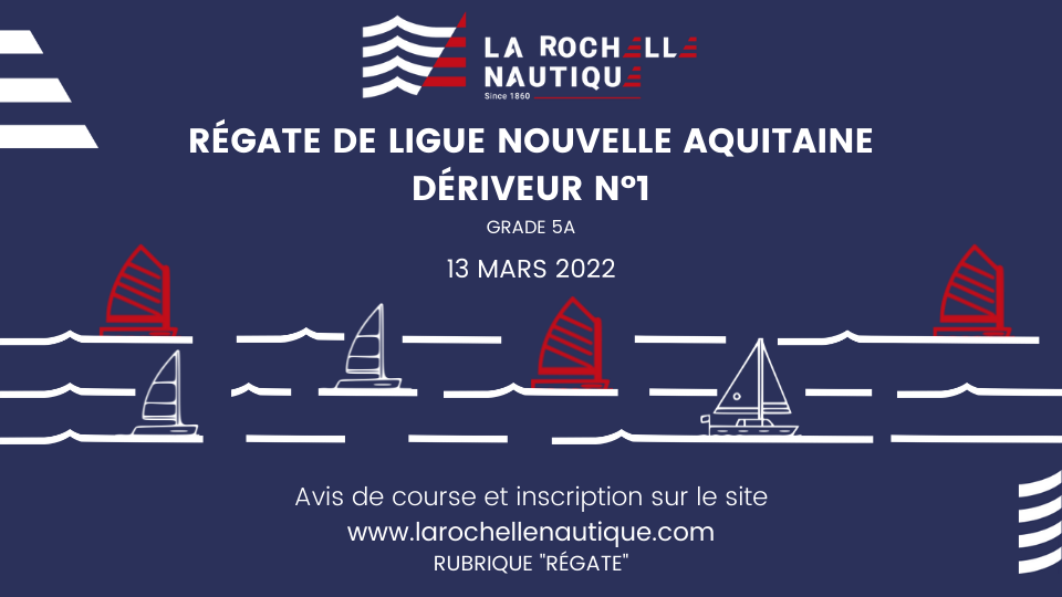 Lire la suite à propos de l’article Régate de Ligue Nouvelle Aquitaine Dériveur N°1 (13 mars 2022)