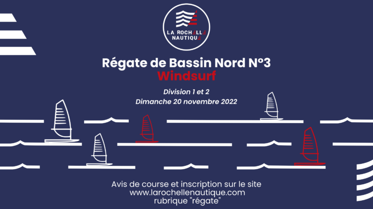 Lire la suite à propos de l’article Régate de Bassin Nord N°3 Windsurf (20 novembre 2022)