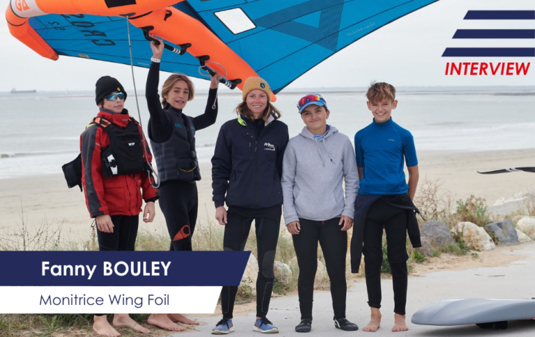 Lire la suite à propos de l’article L’envol du Wing Foil à La Rochelle Nautique : Fanny Bouley aux commandes