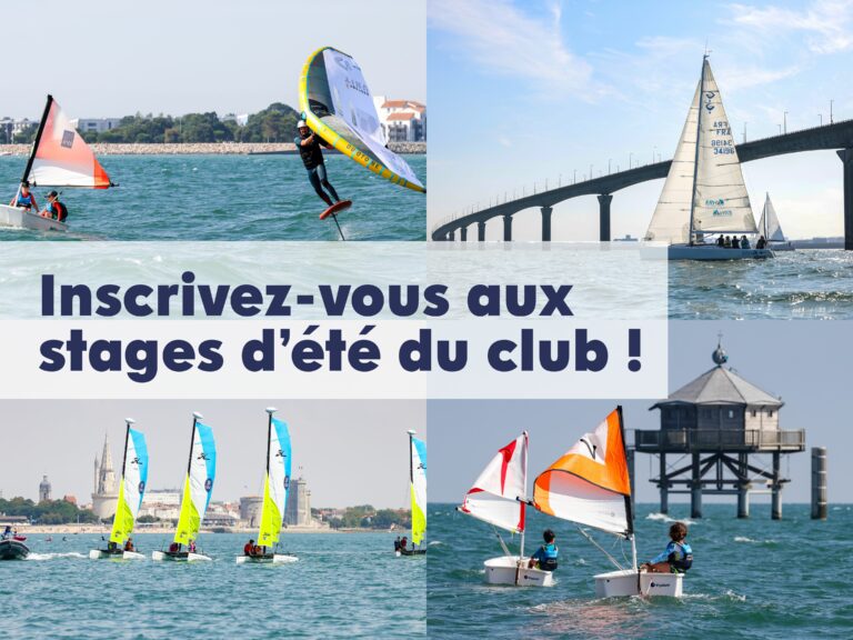 Lire la suite à propos de l’article Stages d’été au club :  Inscrivez-vous dès maintenant ! ⛵