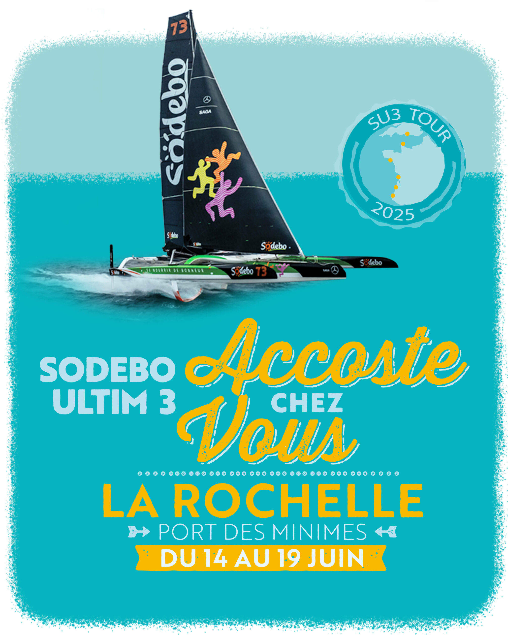 Embarquez pour une visite exceptionnelle du trimaran Sodébo Ultim 3 ! 🌊